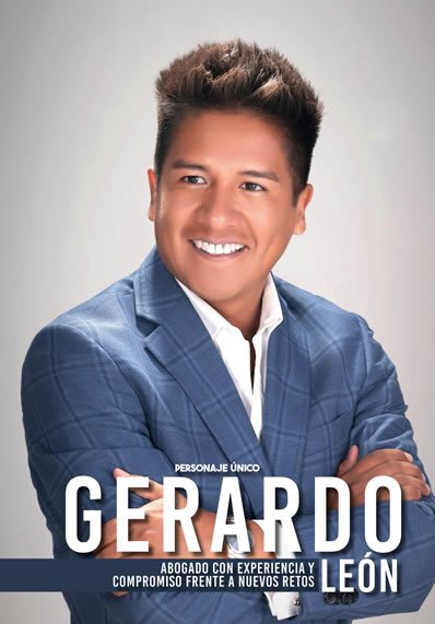 Portada Gerardo León