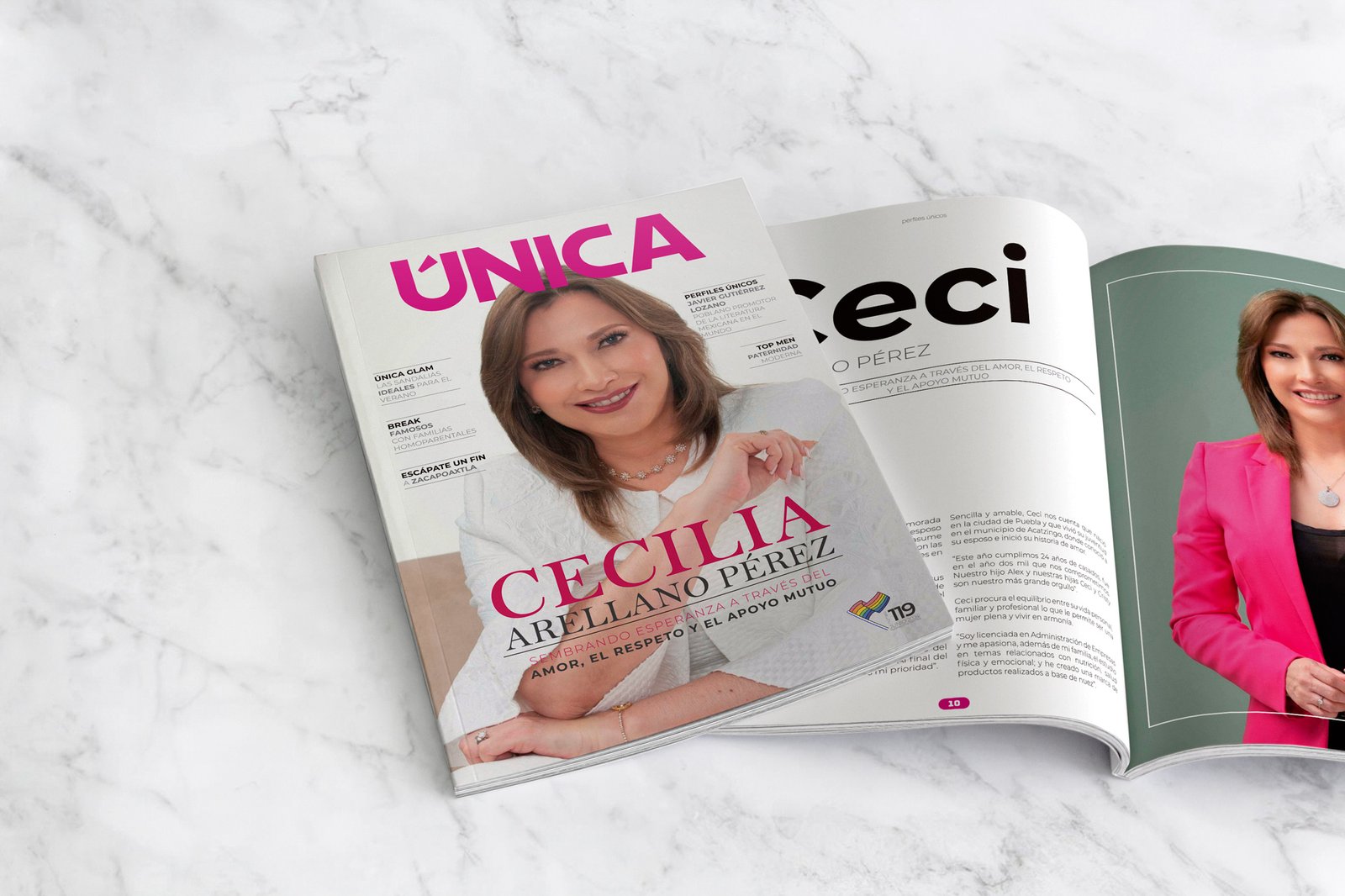 Caci Arellano -Revista Única