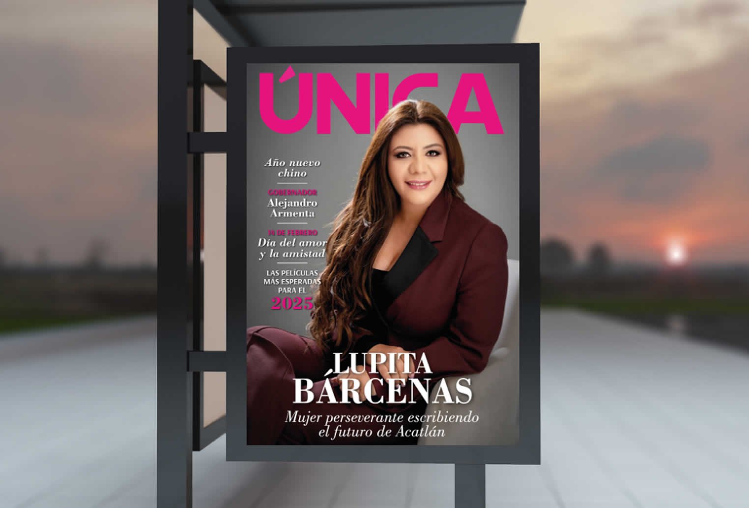Lupita Bárcenas Revista Única