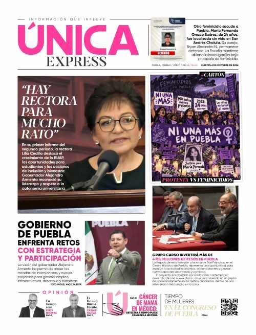 Portada Única Express Octubre